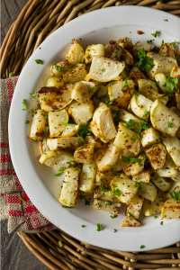 roasted kohlrabi