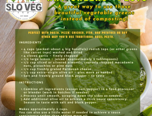 “Any Greens” Pesto Recipe