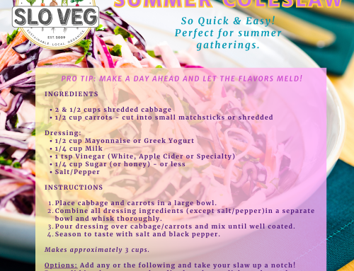 Summer Coleslaw Recipe