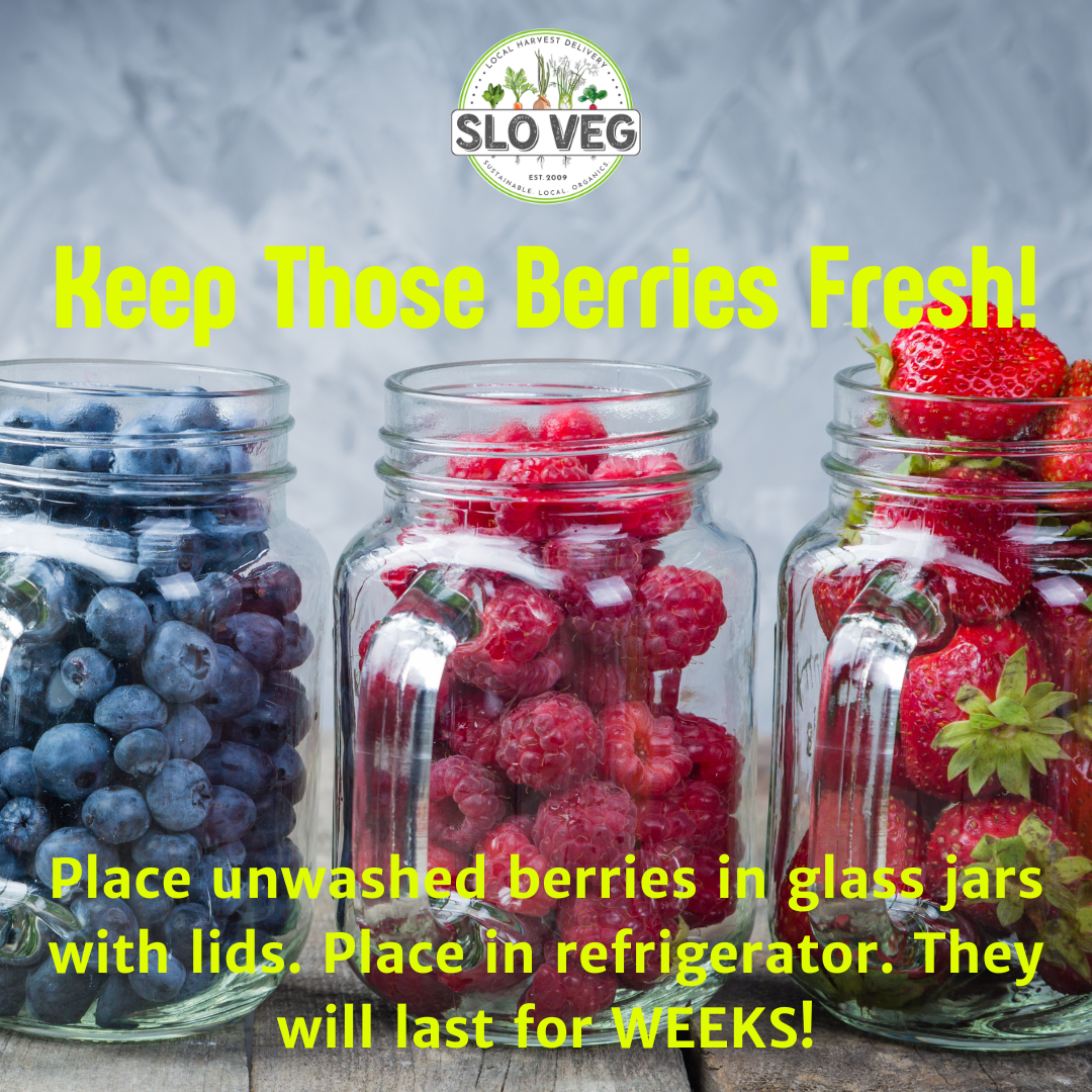 Food prep tip - Strawberries in jars