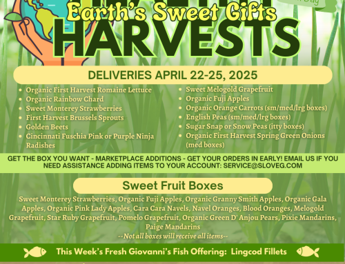 Farm Fresh to You – April 22-25, 2025